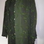 Bluza /tunica din voal plin,verde padure