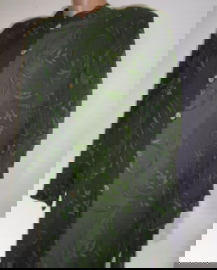 Bluza /tunica din voal plin,verde padure