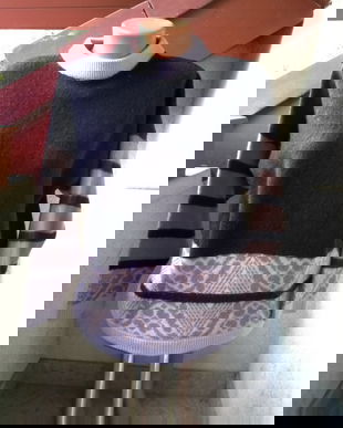 PULOVER VINTAGE STEFANEL LANA MARIME M/L