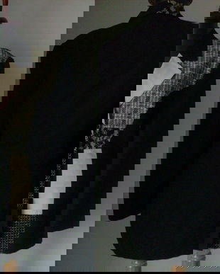 SACOU MIXT MATERIALE