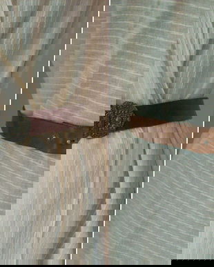 CUREA VINTAGE PIELE SI PAVA LUCRATA MANUAL