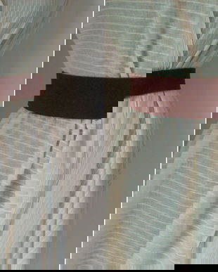 CUREA BOHO PIELE INTOARSA