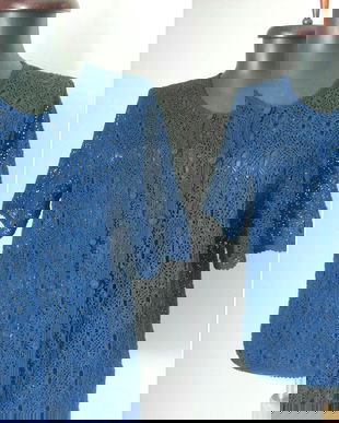 CARDIGAN MACRAME CROSETAT MANUAL