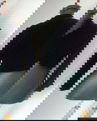 Sacou catifea visiniu