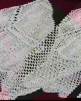 Fata de masa crosetata