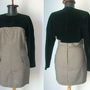 BLUZA STOFA SI CATIFEA