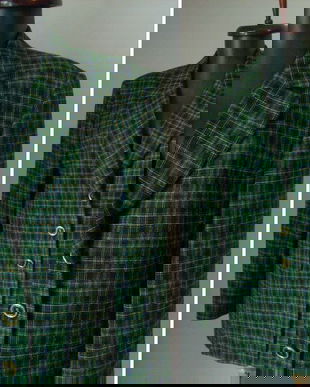 SACOU ECOSEZ LANA VERDE