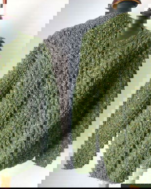 CARDIGAN LANA TRICOTAT MANUAL UNISEX