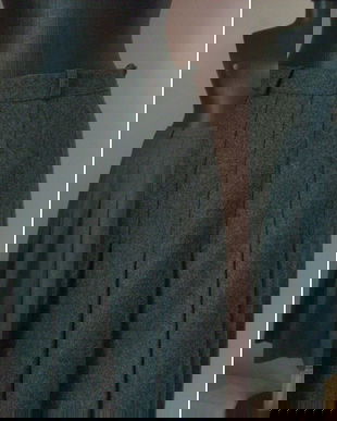 FUSTA LANA FIARTA PLISATA