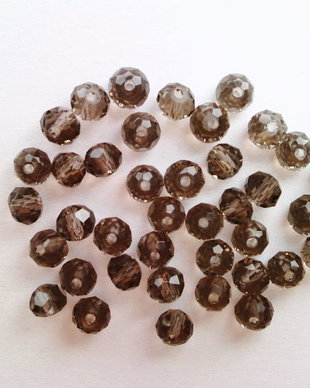 LMS669 - margele sticla gri