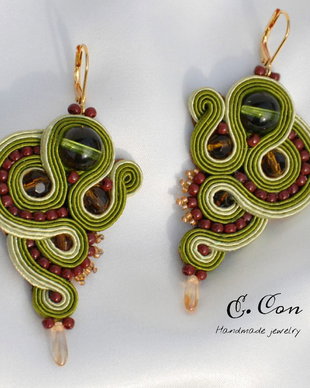 Cercei soutache