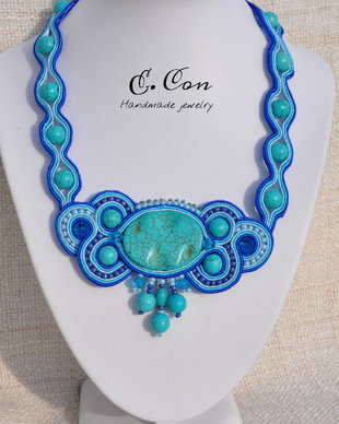 Colier soutache