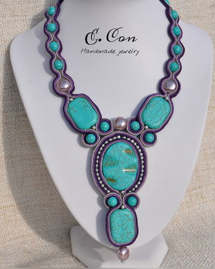Colier soutache