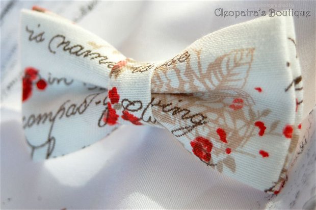 Papillon Red Rose Writings