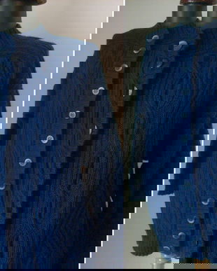 CARDIGAN LANA BLEUMARIN TRICOTAT MANUAL