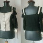 BLUZA IN GROS UMERI CAZUTI