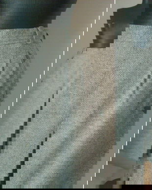 FUSTA PANTALONI STOFA LANA TESUTA