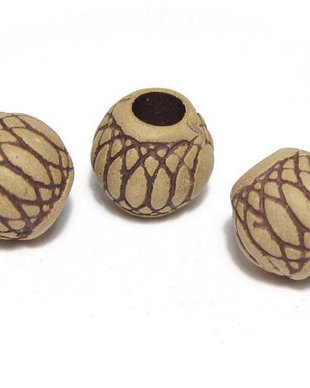 Margele din acril, antic style, 11 mm