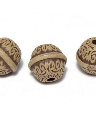 Margele din acril, antic style, 11 mm