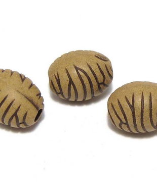 Margele din acril, antic style, 11x9 mm