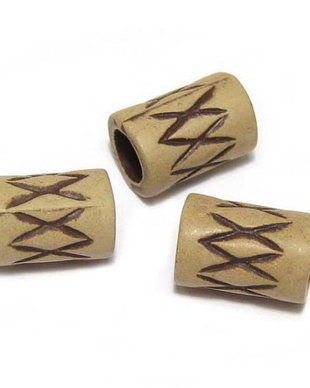 Margele din acril, antic style, 11x8 mm