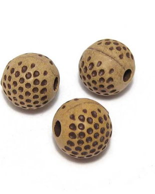 Margele din acril, antic style, 8 mm