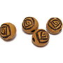 Margele din acril, antic style, 8 mm