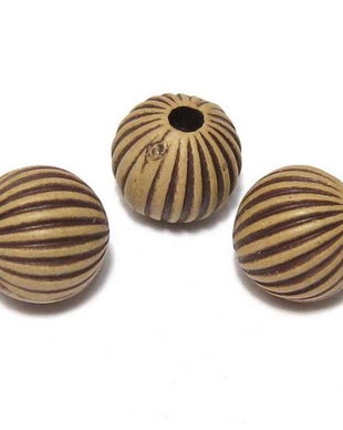 Margele din acril, antic style, 8 mm