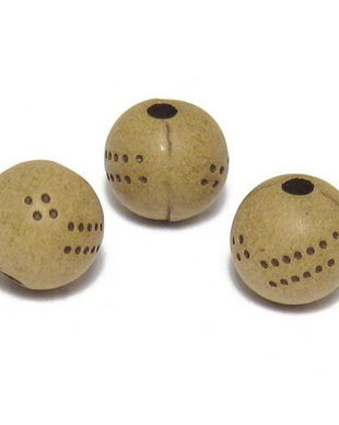 Margele din acril, antic style, 8 mm