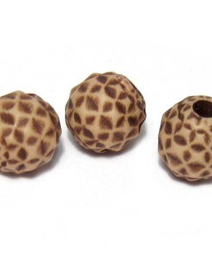 Margele din acril, antic style, 8 mm