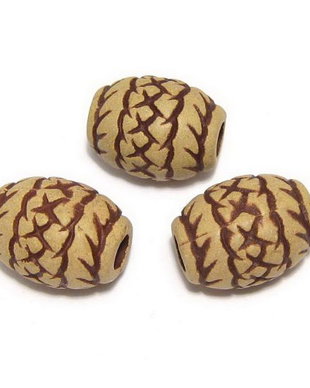 Margele din acril, antic style, 16x13 mm