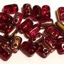 Margele rulla, 3x5 mm, Copper - Siam Ruby