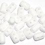 Margele rulla, 3x5 mm, White