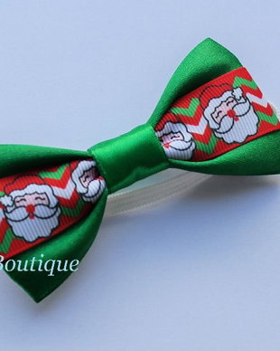 Mini papion Mos Craciun verde