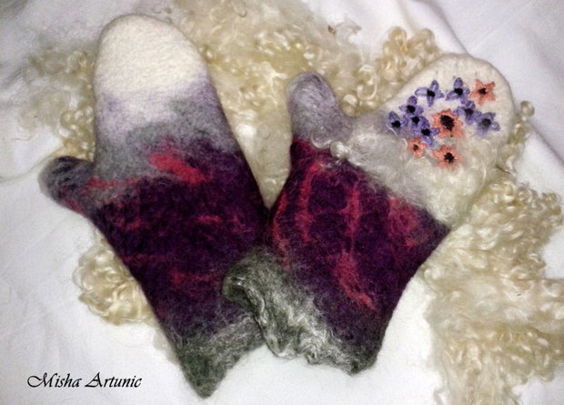 Manusi cu un deget impaslite - Winter dreams - rezervat