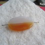 Pandantiv 1 oval din agata aprox 5x23x35 mm