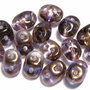 Margele din sticla, Superduo, Luster Bronze 1/2 - Rosaline