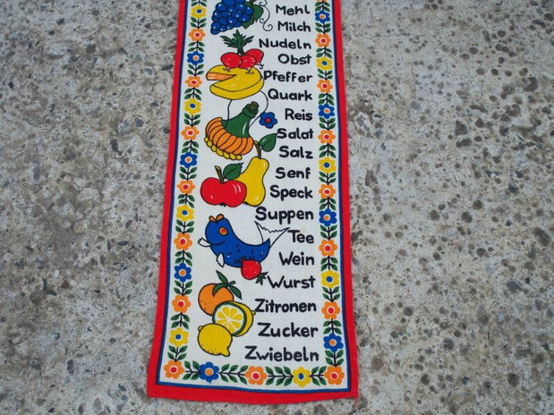 Accesoriu din bumbac cu imprimeuri
