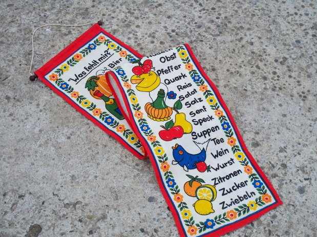 Accesoriu din bumbac cu imprimeuri