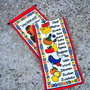 Accesoriu din bumbac cu imprimeuri
