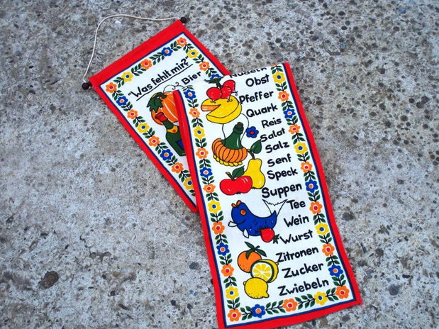 Accesoriu din bumbac cu imprimeuri