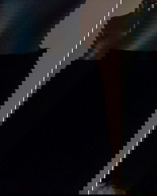 FUSTA LUNGA CATIFEA NEAGRA BUMBAC