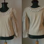 BLUZA BAVAREZA DANTELATA