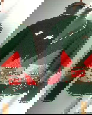 CARGIGAN TRICOTAT SI BRODAT MANUAL