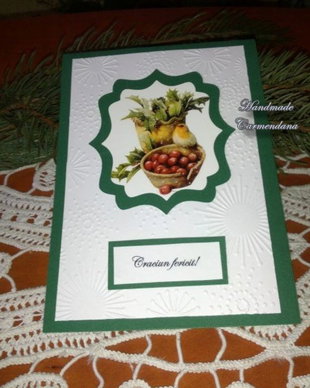 Felicitare Craciun