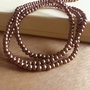 10b perle sticla, bronz, 4mm (GSLAK 061)