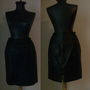 FUSTA PIELE NEAGRA DESIGNER