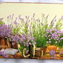 cuier lemn -lavanda- 25755