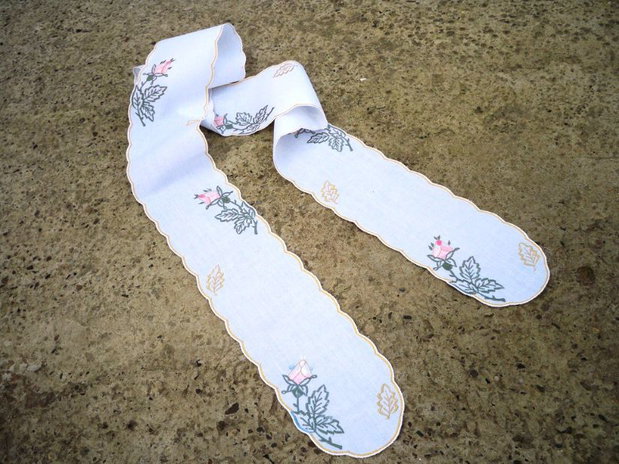Broderie cu flori