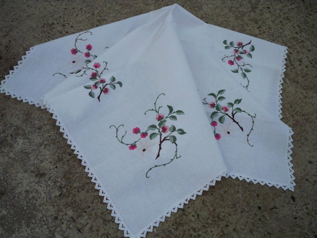 Broderie cu flori